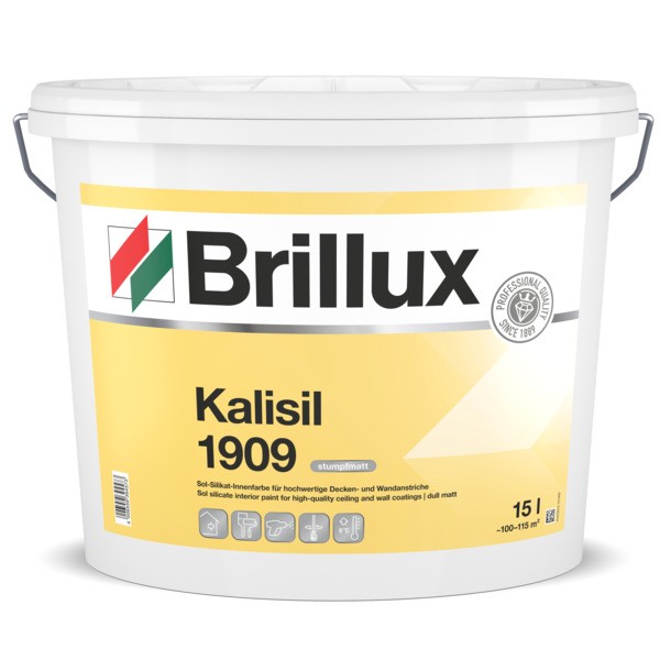 Brillux Kalisil 1909 Sol-Silikat-Innenfarbe stumpfmatt weiß