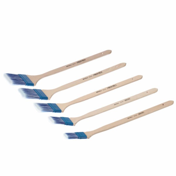 Brillux Uni-Plus-Heizkörperpinsel 1222 für die Verarbeitung von wasser- und lösemittelbasierten Lacken, Lasuren und Farben 30 mm