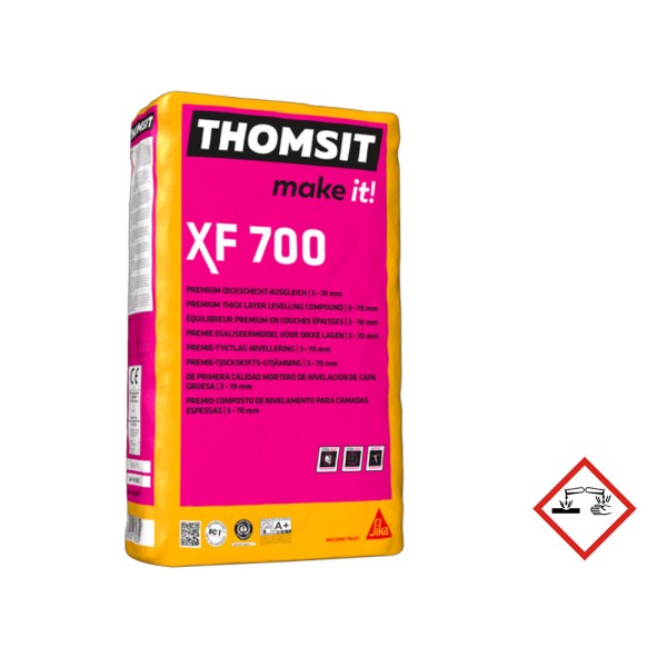 Thomsit XF 700 Premium-Dickschicht-Ausgleich für Schichtdicken 3-70 mm 25 kg Sack _LW