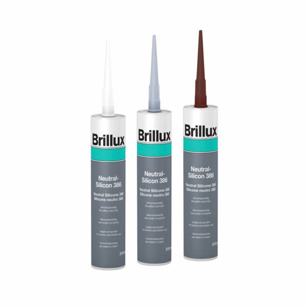 Brillux Neutral-Silicon 386 Kartusche 310 ml weiß