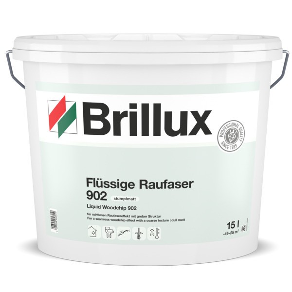 Brillux Flüssige Raufaser ELF 902 stumpfmatt weiß 15 Ltr.