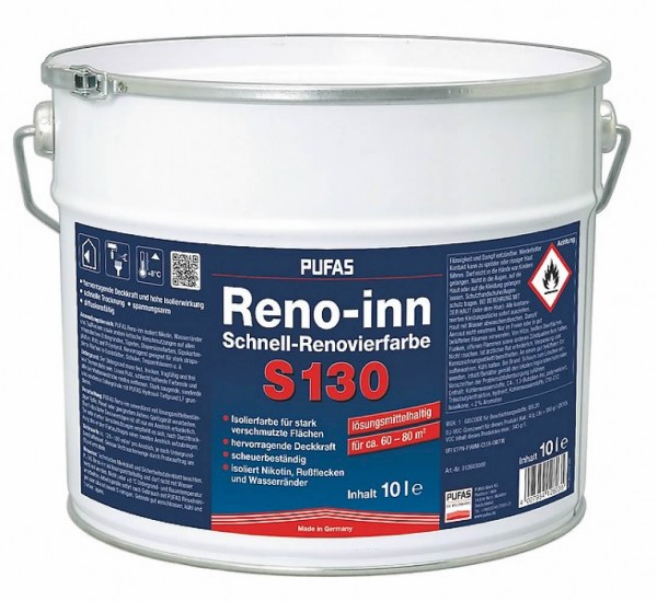 Pufas Reno-inn Schnell-Renovierfarbe S130 2,5 l